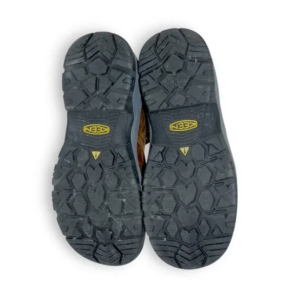 EUC Keen Utility Women’s Carbon Toe Work Boots Brown Leather Size 8 - Picture 13 of 13